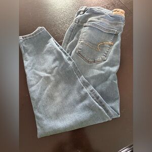 American Eagle High Rise Jegging x-short